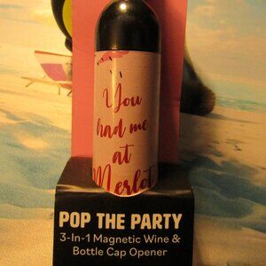 Wine Opener | Bottle Key | Magnetic | Modern Monkey